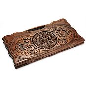 Активный отдых и развлечения handmade. Livemaster - original item Backgammon carved Agnes 