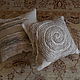 Las almohadas de diván 'Eco' valyanye kit. Pillow. silk and felt. My Livemaster. Фото №5