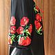 Women's embroidered blouse 'Poppy field' ZHR1-186. Blouses. babushkin-komod. My Livemaster. Фото №4