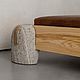 Заказать Кровать из массива дерева и камня. RockWood Design. Ярмарка Мастеров. . Кровати Фото №3