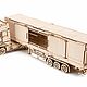Заказать Грузовик Mercedes-Benz Actros с прицепом-холодильником. Lion-woods-. Ярмарка Мастеров. . Пазлы и головоломки Фото №3