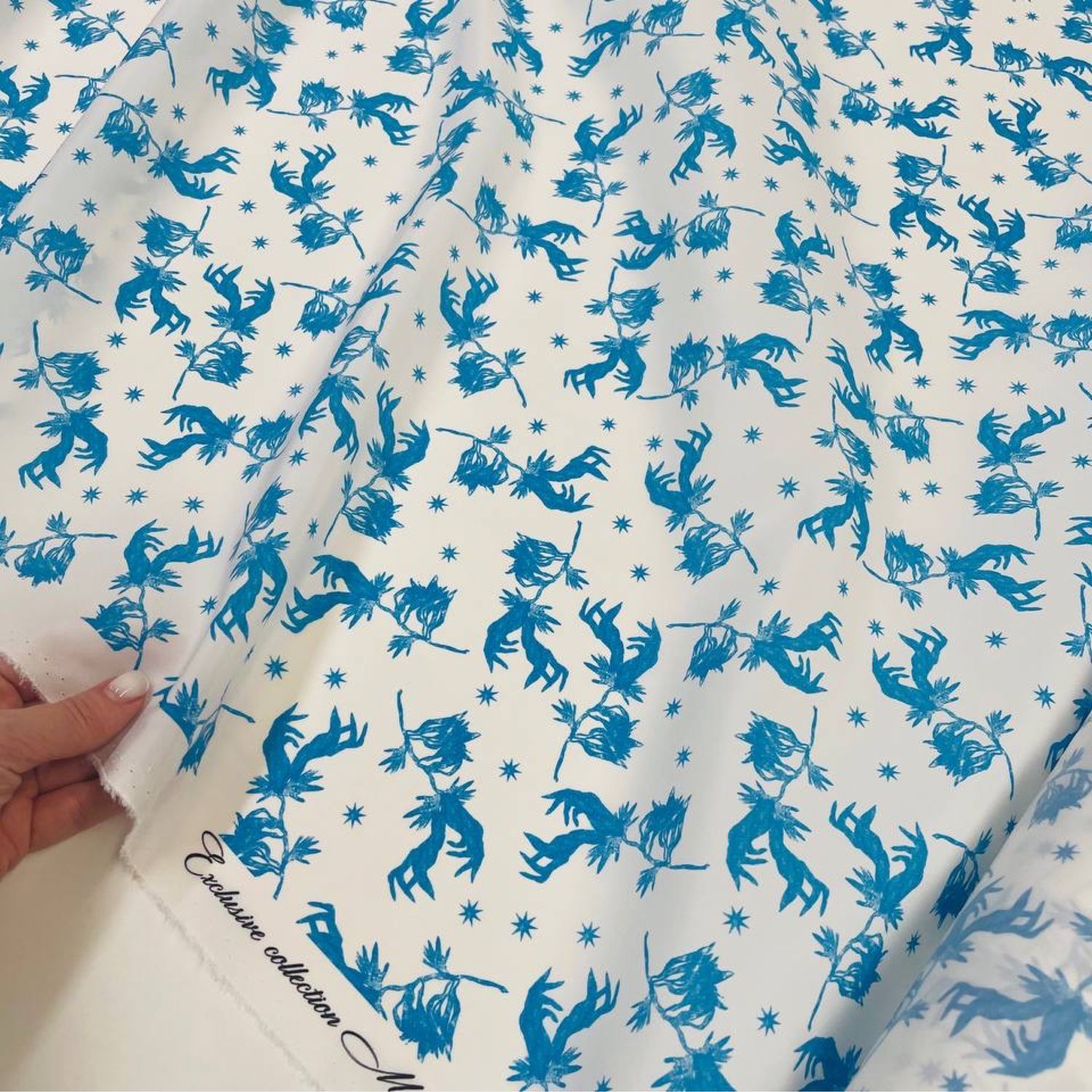 Креповый шелк в стиле Ulyana Sergeenko купить в интернет-магазине ...