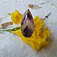 Кольцо с аметистом. Кольца. Karma-jewelry. Ярмарка Мастеров.  Фото №4