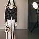 Blouson lace hooded Azhur. Sweatshirts. Lana Kmekich (lanakmekich). My Livemaster. Фото №6