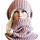 "Николетта" комплект вязаный (шапка, шапка женская). Шапки. Ирина(shvilinka.knit). Ярмарка Мастеров.  Фото №4