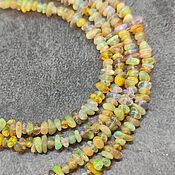 Работы для детей, ручной работы. Ярмарка Мастеров - ручная работа Ethiopian Fire Opal Beads. Handmade.