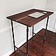 Заказать Рабочий стол из водопроводных труб в стиле LOFT. Furniture_inins мебель из водопроводных труб Спб. Ярмарка Мастеров. . Столы Фото №3