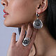 Кольцо "Адара" натуральный флюорит и серебро 925. Кольца. Shahinian Jewelry. Ярмарка Мастеров.  Фото №6