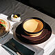 Набор деревянных тарелок из дерева  сибирский кедр - 3 шт. TN81, Наборы посуды, Новокузнецк,  Фото №1