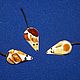 Mouse 'Pestrushka' purse of amber crumbs. Money magnet. podaro4ek22. Online shopping on My Livemaster.  Фото №2