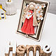Copy of Macrame doll in photo frame 15/20. Interior doll. Textile Shop Natalya. My Livemaster. Фото №8