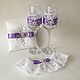 Wedding set ' Delicate lilac'. Sets accessories. darina-lb. My Livemaster. Фото №6