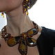 Order Set 'Honey': necklace earrings. elenshabaev (elenshabaev). Livemaster. . Jewelry Sets Фото №3