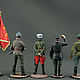 Set of 5 soldiers 54 mm. The Red Army. Red army soldier. RUSSIA. Military miniature. Ekaterina A-Mi (miniatjuraA-Mi). Интернет-магазин Ярмарка Мастеров.  Фото №2