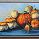 Oil painting ' Gifts of nature, pumpkin,' baguette. Pictures. Zhanne Shepetova. Online shopping on My Livemaster.  Фото №2