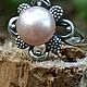Ring with pink pearls ' PEARL of the NILE'. Rings. vlastelin-kolets (vlastelin-kolets). My Livemaster. Фото №5