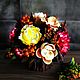 Bouquet lamp 'colors of autumn'. Nightlights. Elena Krasilnikova. Online shopping on My Livemaster.  Фото №2