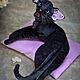 Copy of Copy of Copy of Copy of Copy of Copy of Cat Mystical Mystery. Stuffed Toys. klemabears. My Livemaster. Фото №4