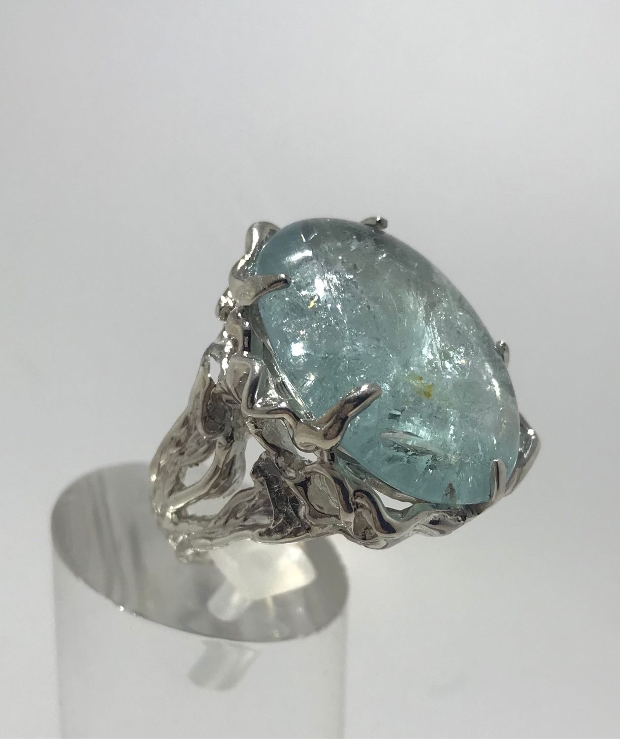 Печатка 925 Aquamarine