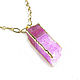 Order Pink pendant pendant 'Pink Miracle' gold-plated pendant. Irina Moro. Livemaster. . Pendants Фото №3