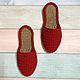 WOMENS SLIPPERS. Home and outdoor mules. Mules. SaNataBrend. My Livemaster. Фото №5