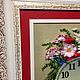 Картина-часы «Многоцветие». Картины. Полина Пономарева (Едигарова). Интернет-магазин Ярмарка Мастеров.  Фото №2