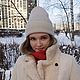 Шапка из 100% бейби кашемира Loro Piana. Шапки. Трикотаж из пряжи премиум класса 
                    LOVER CASHMERE. Интернет-магазин Ярмарка Мастеров.  Фото №2