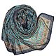 Палантин шелковый (шифон). Палантины. Gallery Pashmina Cashmere. Ярмарка Мастеров.  Фото №4