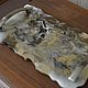 Decorative tray made of epoxy resin. Trays. VeninnaS (  Avtorskie aksessuary). Ярмарка Мастеров.  Фото №4