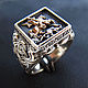 Ring 'George the Victorious' KSZ 092. Rings. Persian (persianjewelry) (persianjewelry). My Livemaster. Фото №4