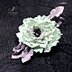 Brooch - flower Tamarana. Brooches. JP jewelry design. Online shopping on My Livemaster.  Фото №2