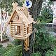 Кормушка для птиц "Осенний дворец", подвесная. Кормушки для птиц. Звезда Уссури. Ярмарка Мастеров.  Фото №6