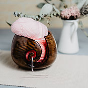 Материалы для творчества handmade. Livemaster - original item Lubochnia Siberian Cedar wood for yarn knitting skeins #KL9. Handmade.