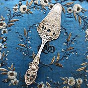Винтаж: Антикварный несессер для вышивки, серебро, 19 век