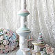 "Shabby bobbin". Набор деревянных катушек 7шт.!. Элементы интерьера. SharmGallery. Ярмарка Мастеров.  Фото №4