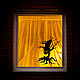 Стикер на окно для Хеллоуина - Злое дерево. Оформление мероприятий. Создай настроение/Бумажный край. Интернет-магазин Ярмарка Мастеров.  Фото №2