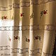 Винтажные льняные шторы с вышивкой "Бутоны роз-3". Шторы. ot Natalis. Интернет-магазин Ярмарка Мастеров.  Фото №2