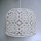 Ceiling lamp with lampshade handmade. Lampshades. Lace house. Online shopping on My Livemaster.  Фото №2