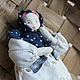 Маленькая куколка в русском стиле. Народная кукла. Retroskazka. Интернет-магазин Ярмарка Мастеров.  Фото №2