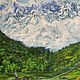  картина маслом Горный пейзаж.Спокойствие. Картины. Елена Шараева Душа и масло на холсте. Ярмарка Мастеров.  Фото №5