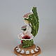 Вазочка Морской эльф Wedgwood Веджвуд ок. 2008 г. Вазы. Александр (alex-porcelain). Интернет-магазин Ярмарка Мастеров.  Фото №2