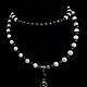 Moonstone and Lava beads 108b, Rosary, Moscow,  Фото №1
