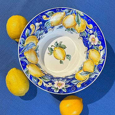 Посуда ручной работы. Ярмарка Мастеров - ручная работа Лимоны. Handmade.