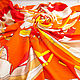 Большой кашемировый платок  из ткани HERMES. Платки. Platkoff. Интернет-магазин Ярмарка Мастеров.  Фото №2