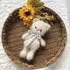  вязаный спицами котик из ангоры, Мягкие игрушки, Красногорск,  Фото №1