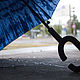 Зонт с ручной росписью "Сова" с необычной ручкой. Зонты. Umbrella Fine Art зонты с росписью. Ярмарка Мастеров.  Фото №6