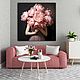Painting Girl in pink peonies. buy painting artist. Pictures. House of the Sun (irina-bast). Online shopping on My Livemaster.  Фото №2
