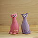 Whistles: Cats, Cats, kittens. Penny whistle. Pottery ''Baigol''. My Livemaster. Фото №6