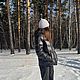 Шапка бини. Шапки. kubareva_knit. Ярмарка Мастеров.  Фото №4