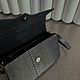 Order Black Python Leather Bag. ulijana-zijangirova. Livemaster. . Crossbody bag Фото №3
